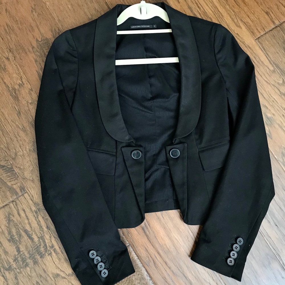 Club Monaco Cropped Blazer